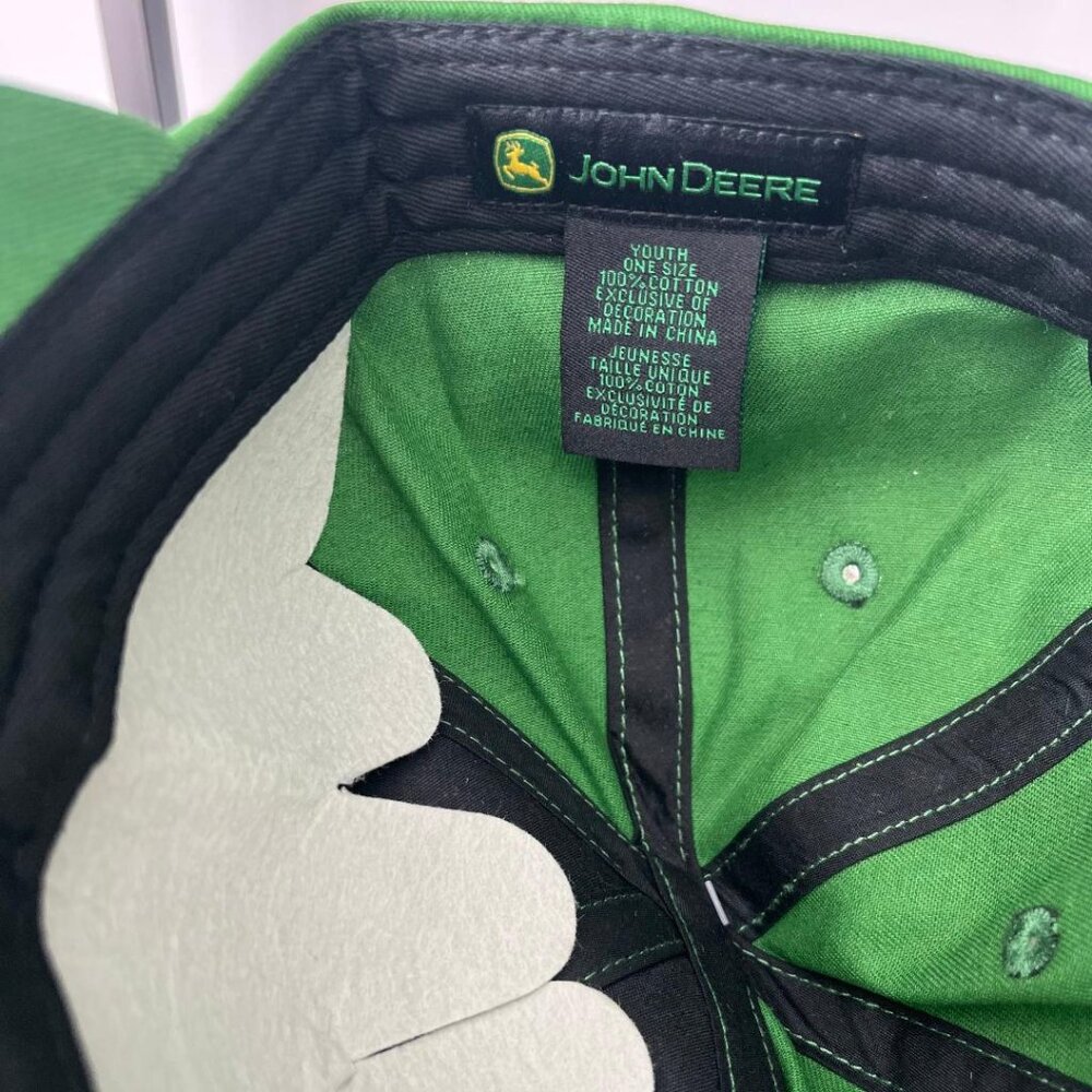 Retro John Deere Youth Hat OS New With Tags - Picture 3 of 3